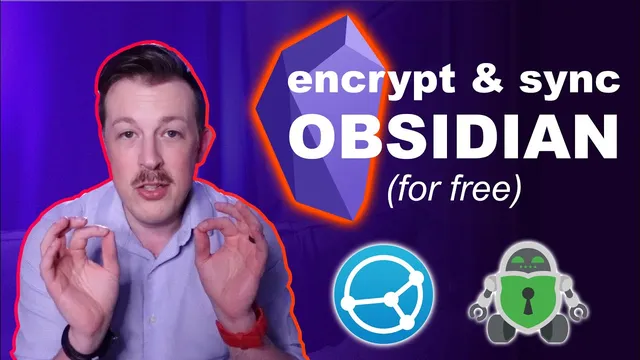 How To Use Obsidian: Sync for FREE Without The Cloud (And Encrypted Bonus!) thumbnail