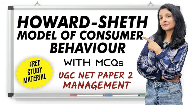 Howard - Sheth Model of Consumer Behavior in simple words I Hindi + English I UGC NET Management thumbnail