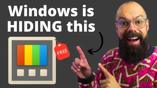 FREE Windows Secret Upgrade Every Researcher Should Install [PowerToys] thumbnail