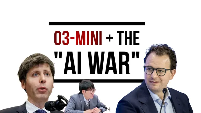 o3-mini and the “AI War” thumbnail