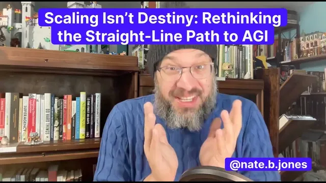 Scaling isn't Destiny: Rethinking the Straight-Line Path to AGI thumbnail