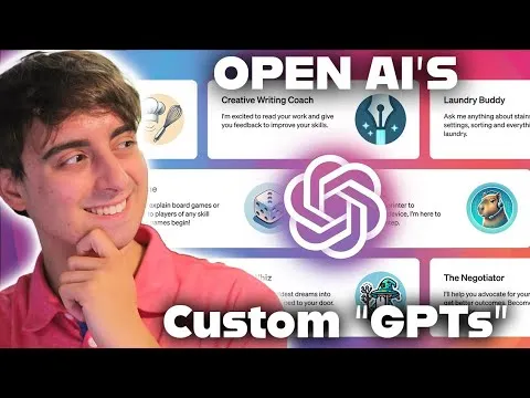 Hands On Testing! Open AI's New "GPTs" & ChatGPT Update! thumbnail