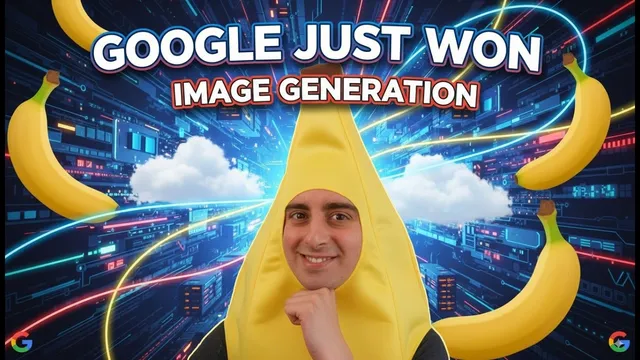 Google absolutely COOKED! nano_banana is Gemini, & they just won image gen. thumbnail