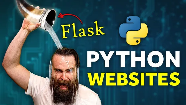build a meme Python website (Flask Tutorial for Beginners) thumbnail