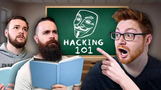 how to NOT be a hacking noob in 2022 // ft. John Hammond thumbnail