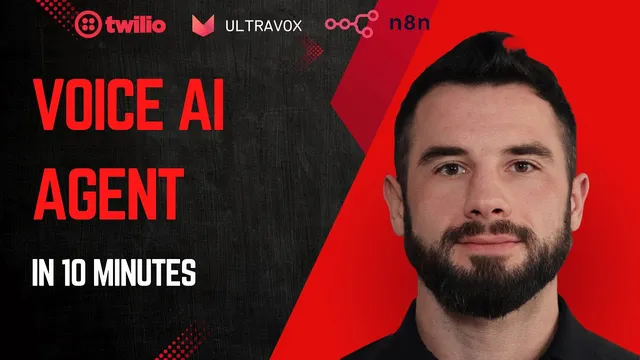How to automate inbound phone calls | Voice AI Agent · n8n · Twilio · Ultravox thumbnail