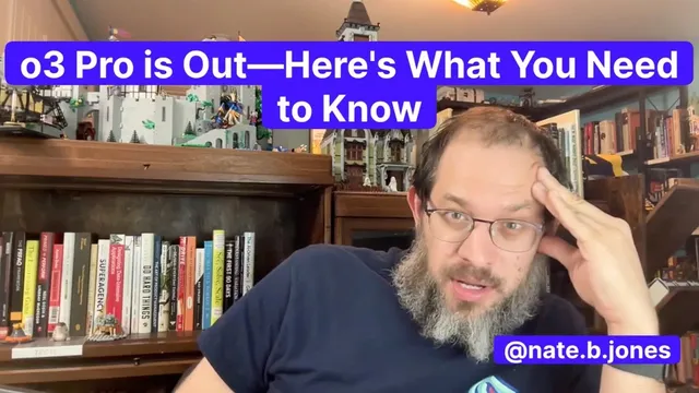 o3 Pro is Out—Here's Everything You Need to Know thumbnail