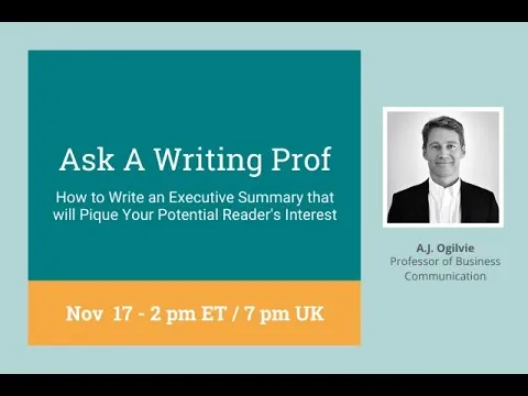 How to Write an Executive Summary—What Should be Included? thumbnail