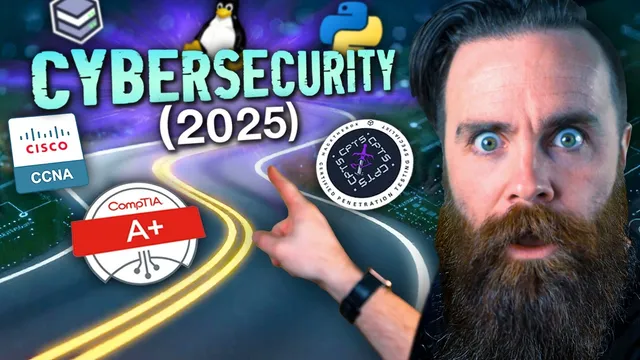 the hacker’s roadmap (how to get started in IT in 2025) thumbnail