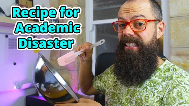 The recipe for a disastrous academic career thumbnail