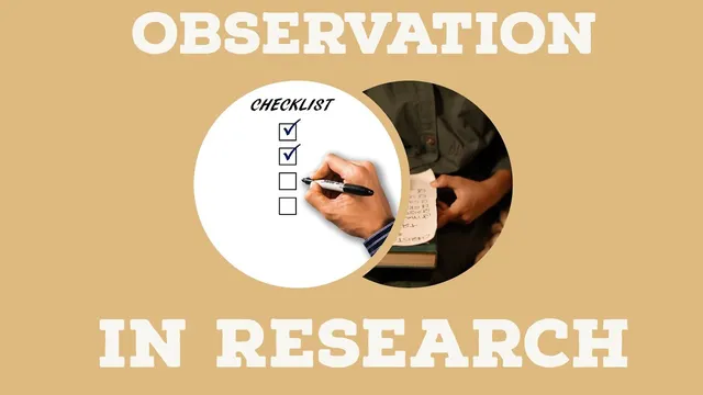 Qualitative observation - how to plan, conduct and analyze observations in qualitative research thumbnail