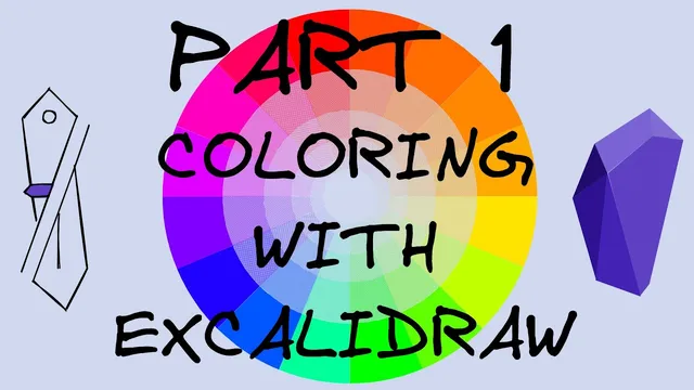 Colorful Second Brain - Part 1: Crafting your colors in Excalidraw-Obsidian thumbnail