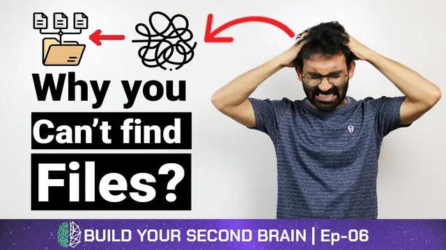 What is the best way to organize files? | Build Your Second Brain Series (6/10) thumbnail