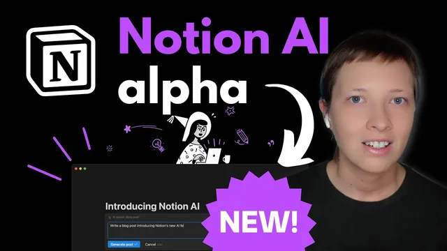NEW! Notion AI: Everything You Need to Know thumbnail