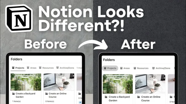 Notion's New UI Design Update?! | What's changed, tips, and more (June 2025) thumbnail