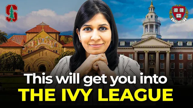How to get into IVY LEAGUE | Secrets top applicants don't share thumbnail