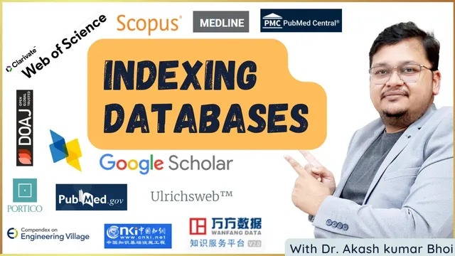 Indexing Databases | Research and Publication Ethics | eSupport for Research | 2022 | Dr. Akash Bhoi thumbnail
