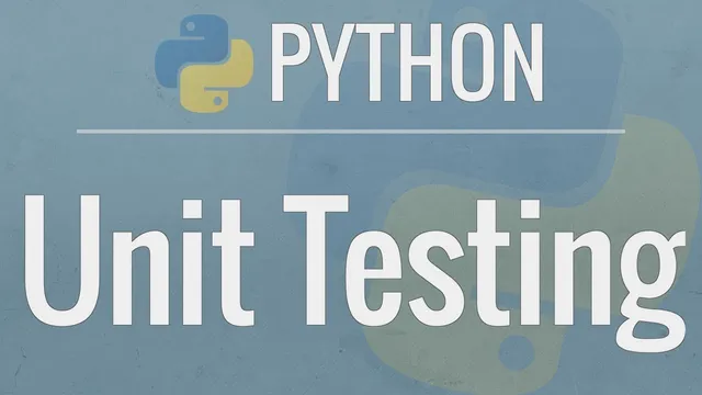 Python Tutorial: Unit Testing Your Code with the unittest Module thumbnail