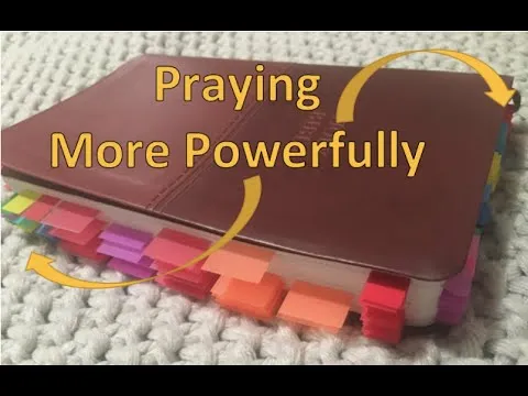Setting Up a War Binder in a Bible / How to Pray for People More Effectively thumbnail