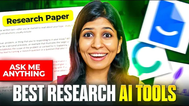 Best AI Tools for Research 2025🔥 - ASK ME ANYTHING! 🤩 thumbnail