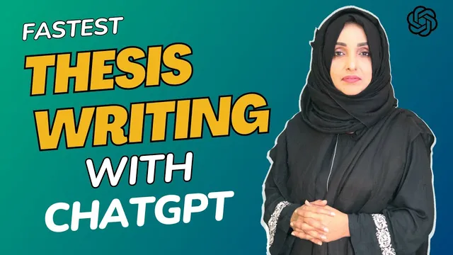 Plagiarism Free Thesis Writing With ChatGPT | Fastest & Authentic Thesis Content in 2023 thumbnail