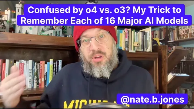 Confused by o4 vs. o3? My Trick to Remember Each of the 16 Major AI Models thumbnail