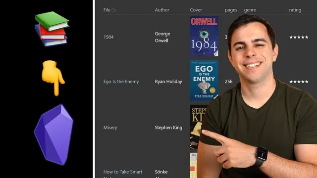 Building A Book Library In Obsidian thumbnail