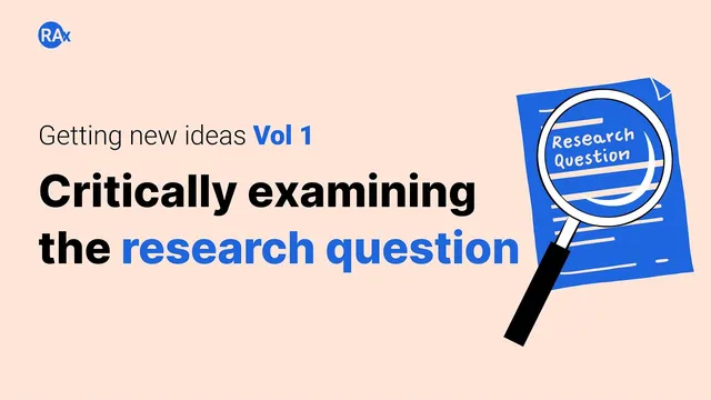 How To Get New Ideas from Research Papers - Part 1 | Research Tutorials with Dr. Sourish thumbnail