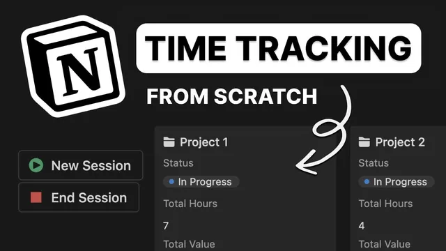 How to use Notion for Time Tracking thumbnail