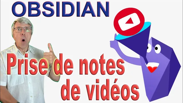 Prendre des notes de vidéos youtube - tuto Obsidian plugins timestamp notes et media extended thumbnail
