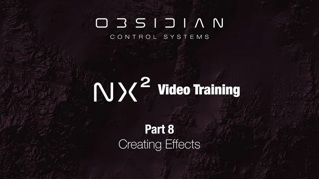 NX2™ Training - Part 8 (Creating Effects) thumbnail