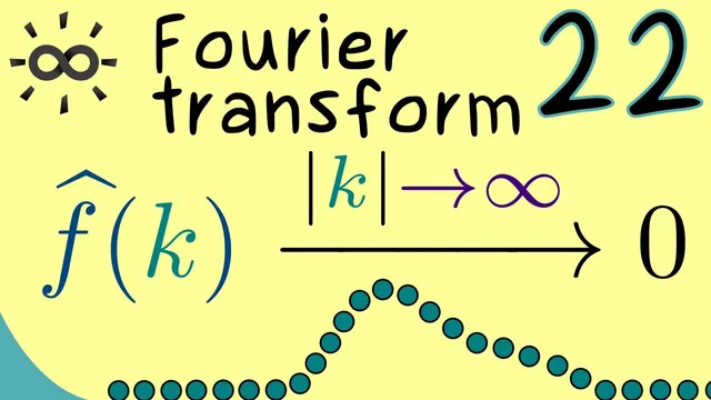 Fourier Transform 22 | Riemann–Lebesgue Lemma for Fourier Series thumbnail
