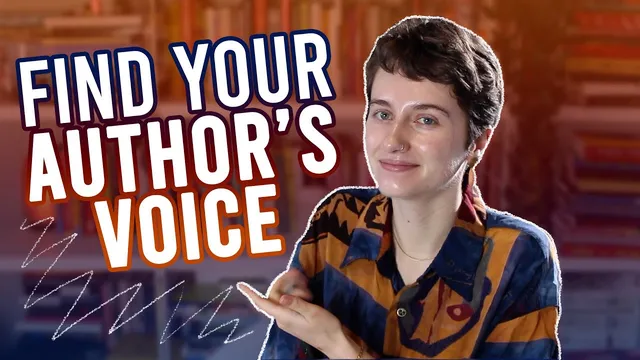 HOW TO FIND YOUR WRITING STYLE & AUTHOR'S VOICE // tips to find your author's voice thumbnail