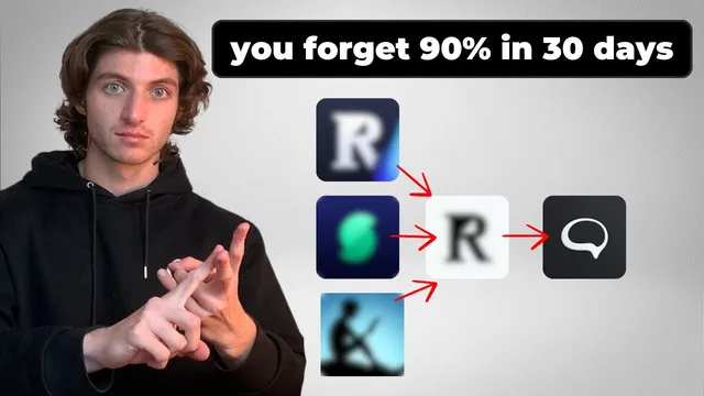 Stop Forgetting Everything: My System To Learn Fast thumbnail