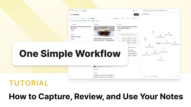 How to Capture, Review, and Use Your Notes thumbnail