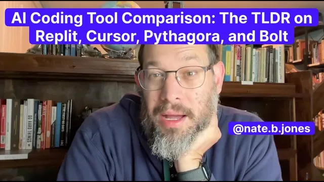 AI Coding Tool Comparison: The TLDR on Replit, Cursor, Pythagora, and Bolt thumbnail
