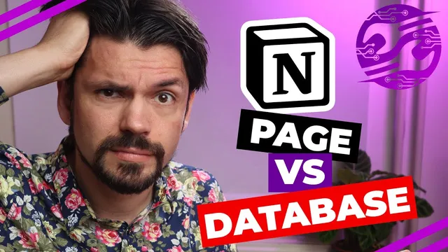 Notion Database vs Page, what to use? thumbnail