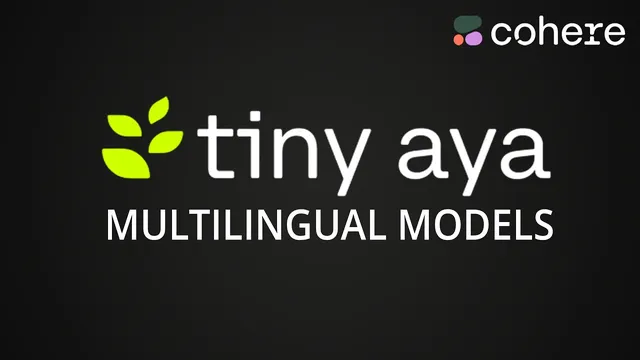 Tiny Aya - Cohere's Mini Multilingual Models thumbnail