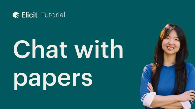 Chat with papers you find or upload thumbnail