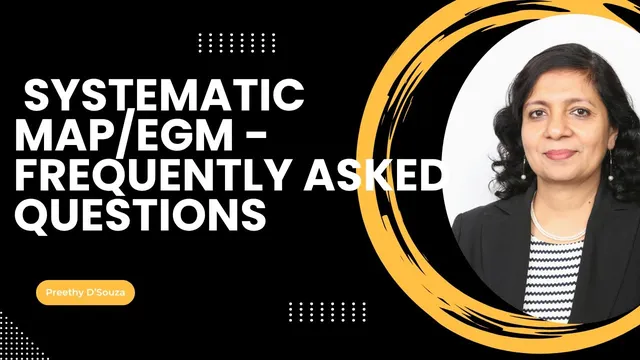 Systematic map -Frequently asked questions thumbnail