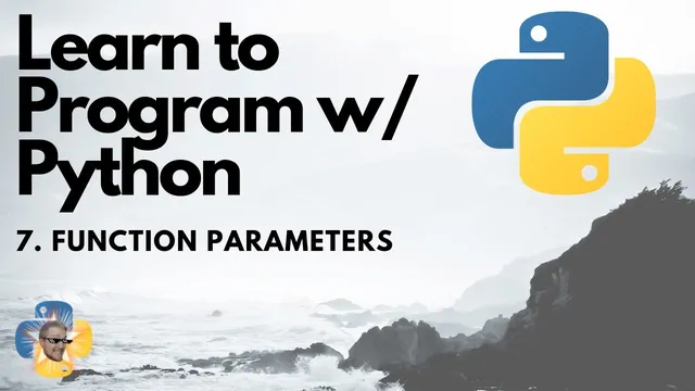 Function Parameters and Typing - Python 3 Programming Tutorial p.7 thumbnail