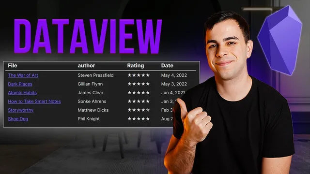 Automate Your Vault With Dataview - How To Use Dataview in Obsidian thumbnail