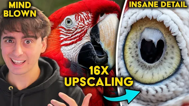 This is NEXT LEVEL! AI Upscaling that Pushes BEYOND the boundaries of Photography. thumbnail
