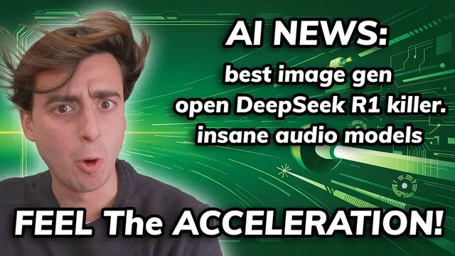 FEEL the Acceleration! Image Gen, Consistent AI Video, Open Source LLMs & WAY MORE! thumbnail