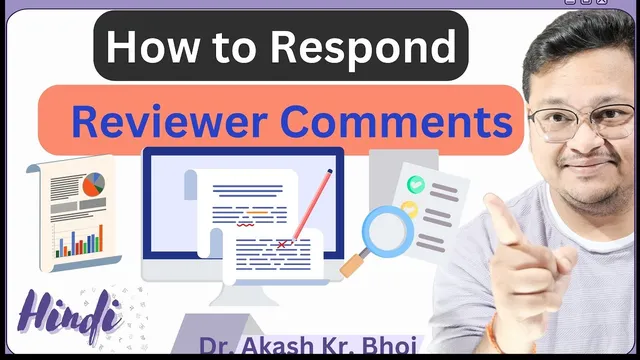 How to Respond to Reviewers Comments for Journal Paper || Response to Reviewers || Revision || Hindi thumbnail