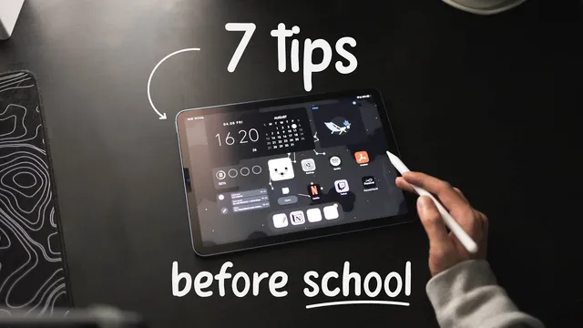 7 habits & tips before school | back to school thumbnail