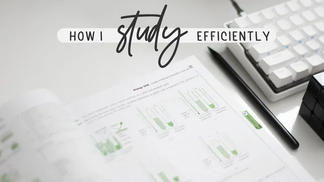 how i study efficiently + 5 useful study tips ft. soomus thumbnail