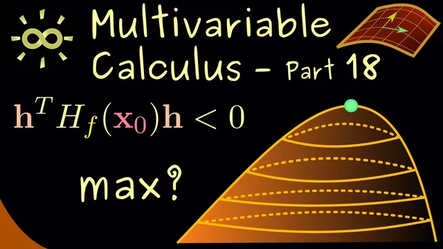 Multivariable Calculus 18 | Local Extrema [dark version] thumbnail