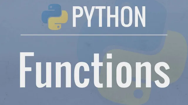 Python Tutorial for Beginners 8: Functions thumbnail