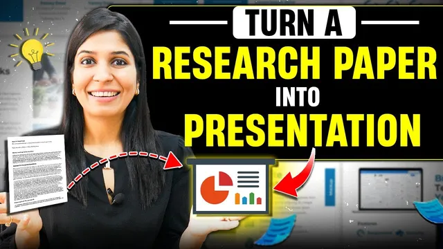 How to present a research PAPER as PRESENTATION🔥 thumbnail